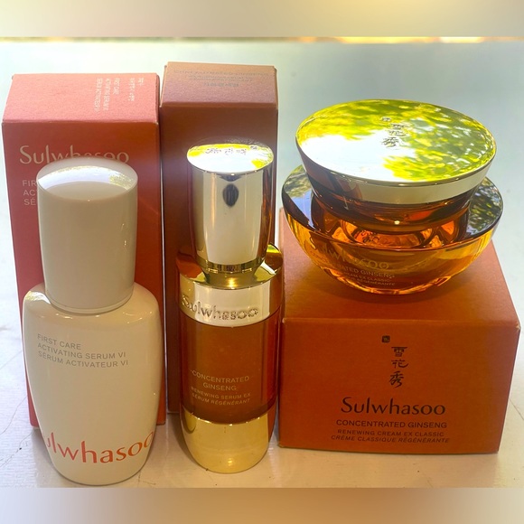 Sulwhasoo Concentrated Ginseng Anti Aging 3 items Anti Wrinkle. - Picture 1 of 1